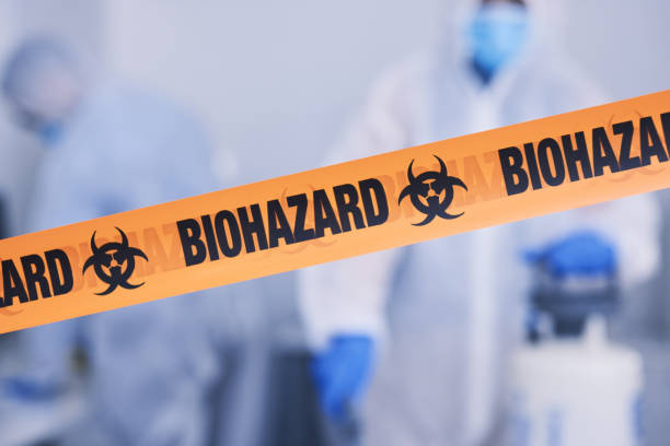 Professional Blood Cleanup technician working in Exton, PA
